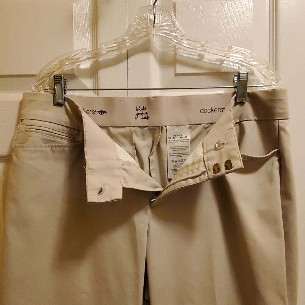 2 for $22--Dockers Khakis size 14 short